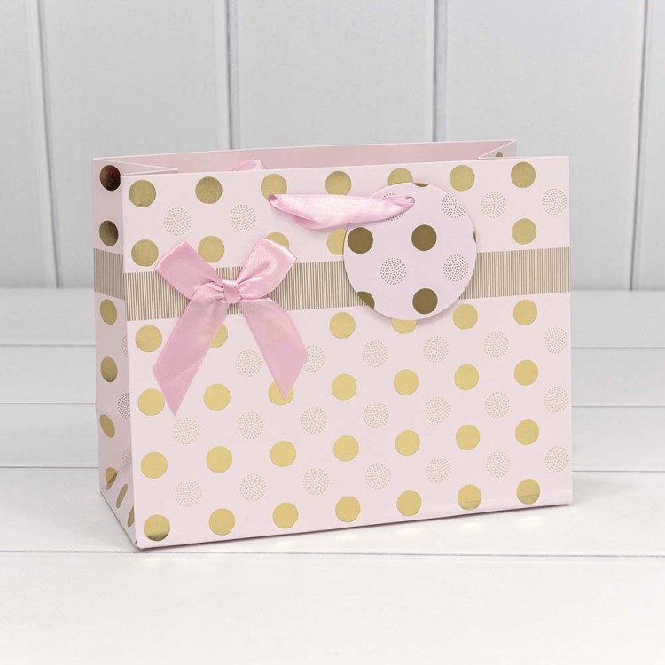 000154EA Пакет подарочный "Леди" с тиснением (микс) 23*18*10 см 230г 1/20 1/360 