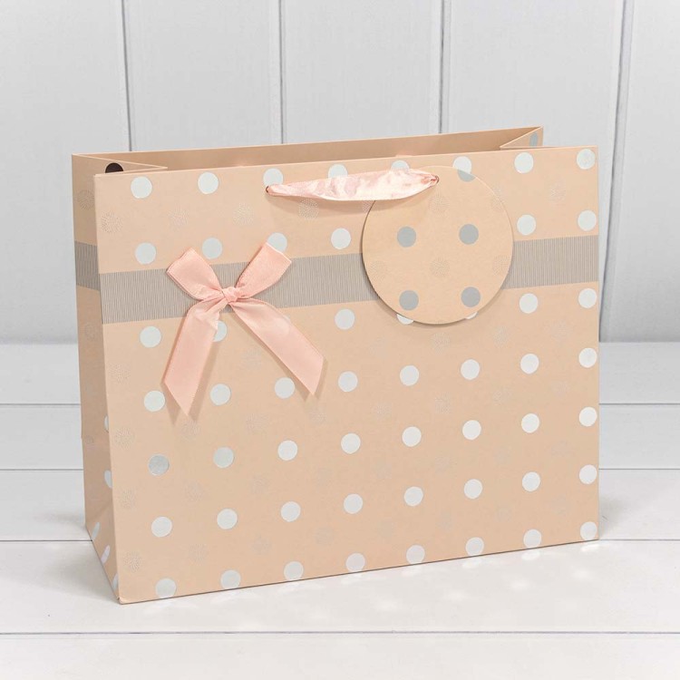 000154CA Пакет подарочный "Леди" с тиснением (микс) 32*26*13 см 230г 1/20 1/240 