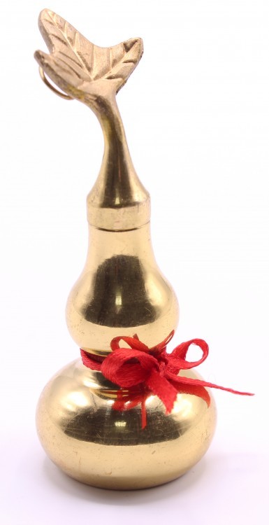 888119-1 Тыква горлянка с откручивающимся верхом ( 8х3,5 см)