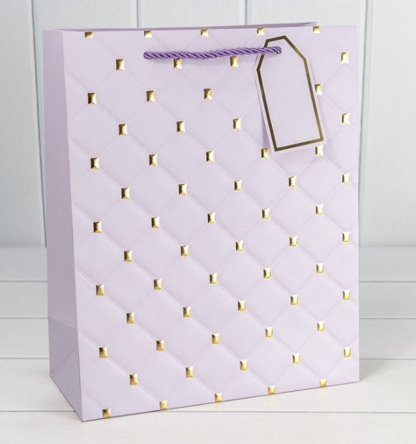 000891E Пакет подарочный с тиснением 891 (микс) 18*23*10 210г 1/20 1/360		