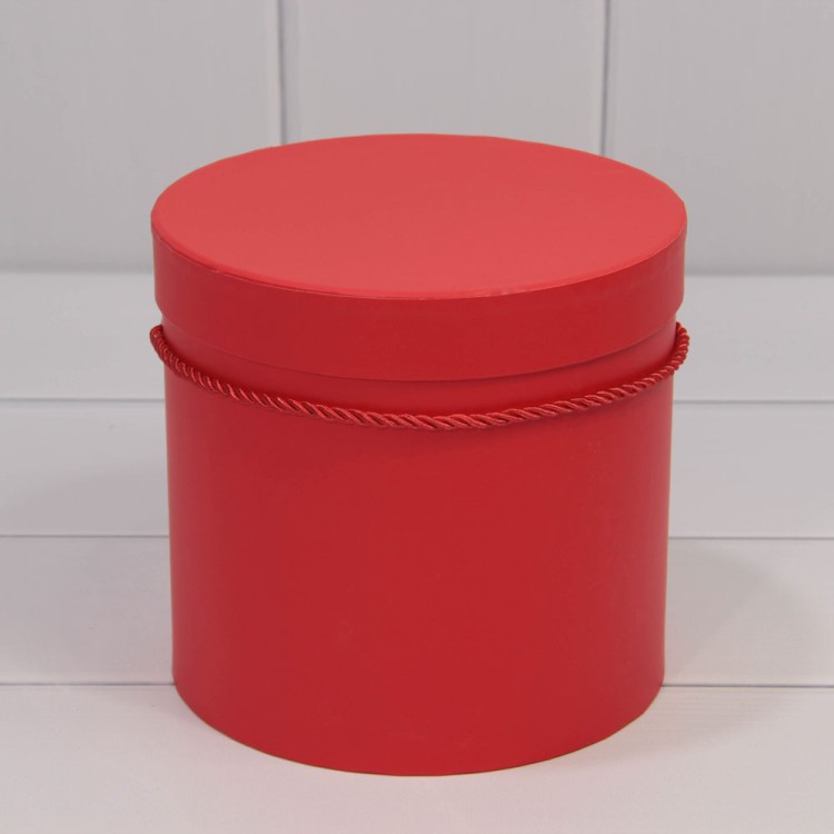 720112/163 Коробки Цилиндр Набор 1/3 18*17 Красный 1/12