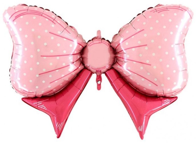 1207-3544 Г ФИГУРА Бант розовый