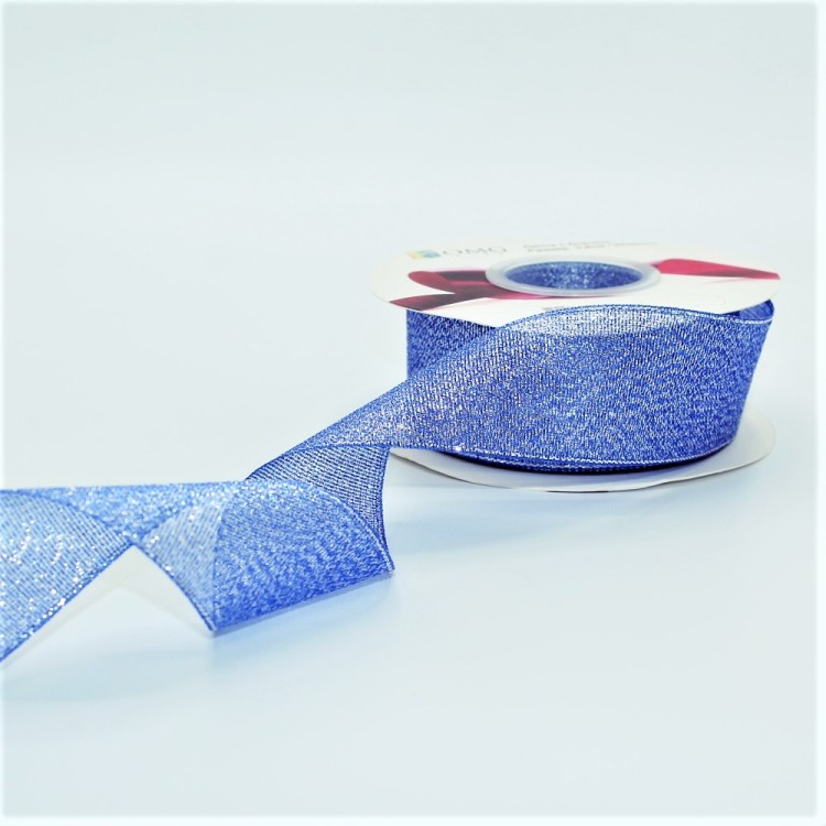 557-38/121 Лента парча с блеском 3,8 см*25 ярдов синий 1/6 1/108 557-38/121 Лента парча с блеском 3,8 см*25 ярдов синий 1/6 1/108