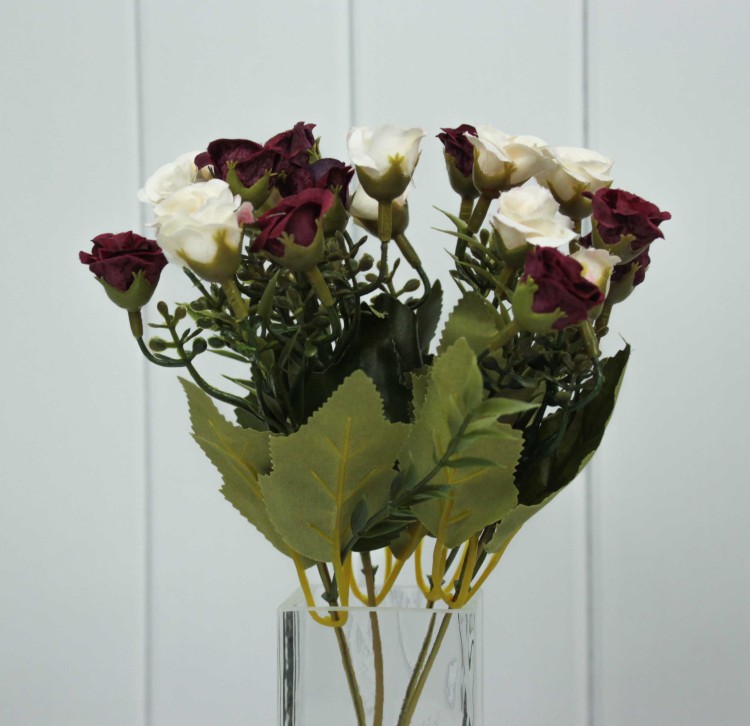 303-10-300/200 Искусственные цветы Розы Бежевый/Фиолетовый 30см 1/1 303-10-300/200 Искусственные цветы Розы Бежевый/Фиолетовый 30см 1/1