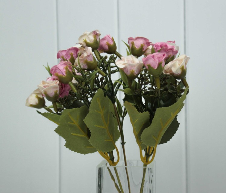 303-10-300/166 Искусственные цветы Розы Бежево-Розовый 30см 1/1 303-10-300/166 Искусственные цветы Розы Бежево-Розовый 30см 1/1