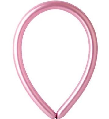 1107-0773 Шары светло-розовые ШДМ 260 Хром 25шт