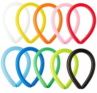 1107-0641 Шары ассорти Эвертс ШДМ260 Стандарт/Фэшн 100шт