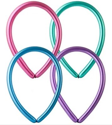 1107-0532 Шары ассорти ШДМ 260 Хром 50шт