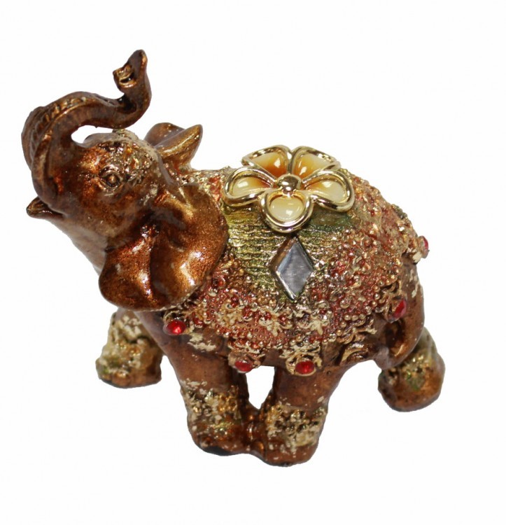 G3004 Слон с цветком
