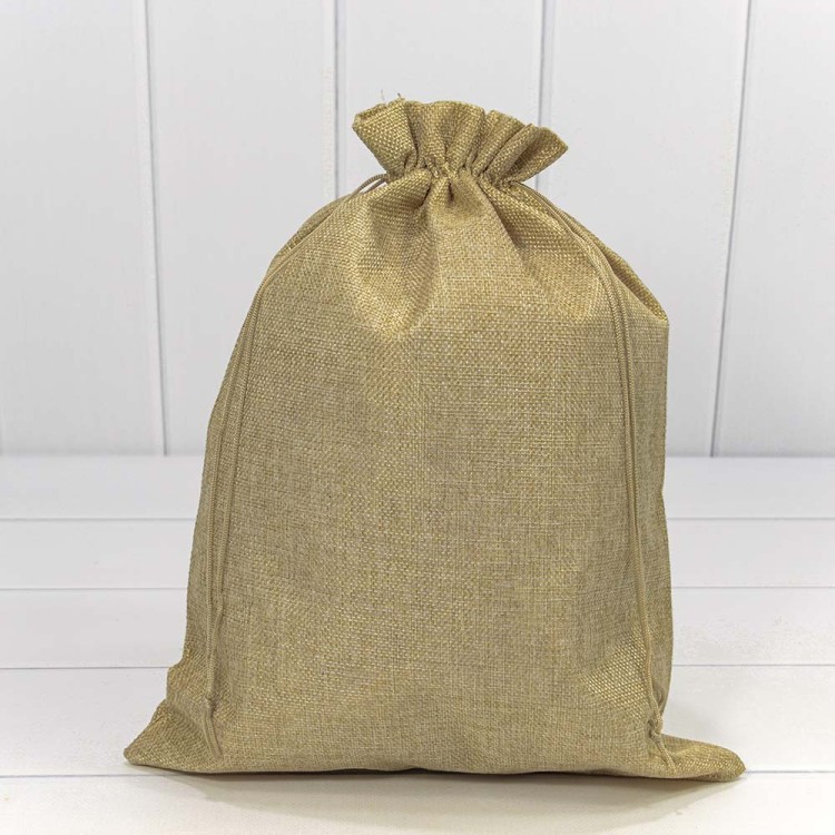 000809A/10 Мешочки из искусственного льна 30*40  1/20 1/300																												