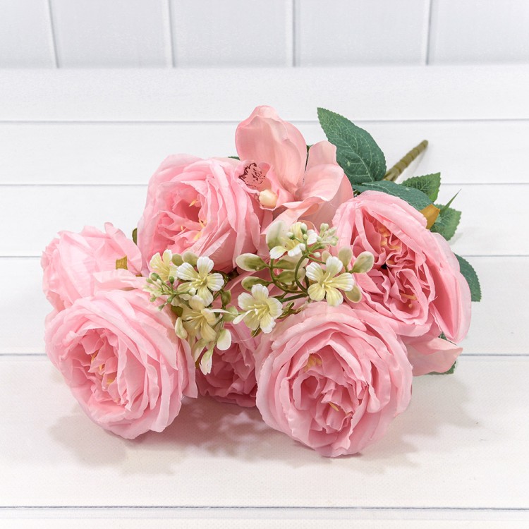 303-06-048/04 Искусственные цветы Роза пионовидная (6 Цветов) 48см Розовый 1/1 303-06-048/04 Искусственные цветы Роза пионовидная (6 Цветов) 48см Розовый 1/1