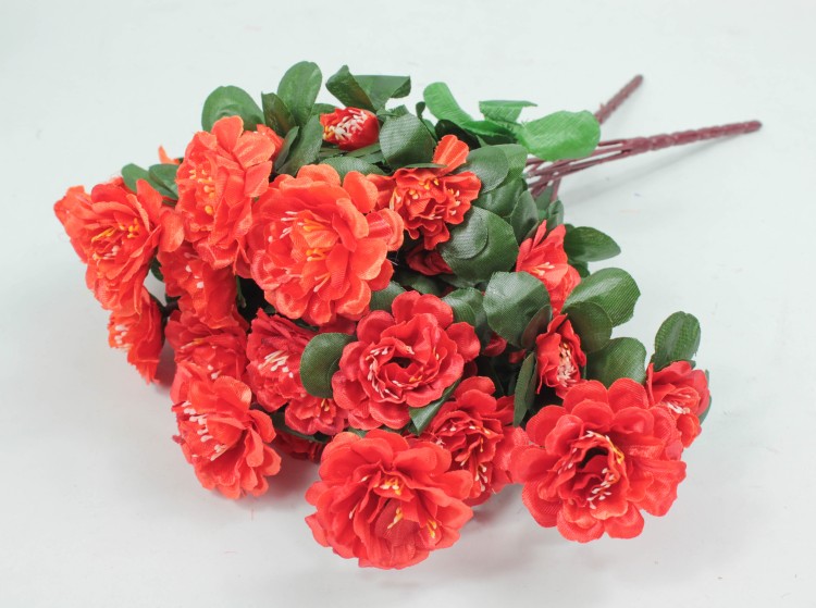 303-02-600/04 Искусственные цветы Астры Оранжевый 1/2