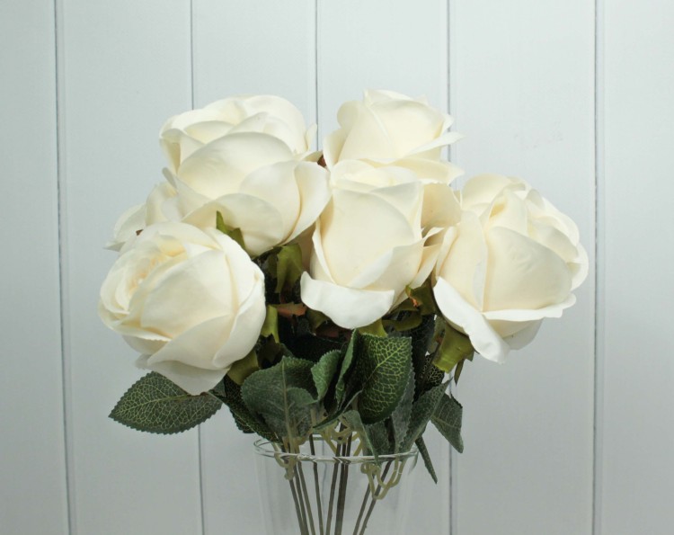 301-07-18/06 Искусственные цветы Розы 9 ст. Шампань 1/1 301-07-18/06 Искусственные цветы Розы 9 ст. Шампань 1/1