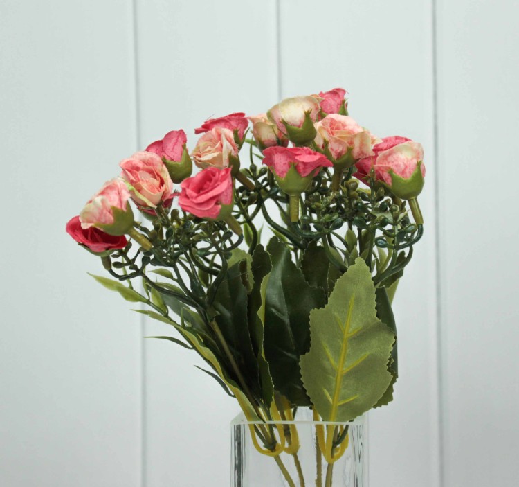 303-10-300/111 Искусственные цветы Розы Персиковый микс 30см 1/1 303-10-300/111 Искусственные цветы Розы Персиковый микс 30см 1/1