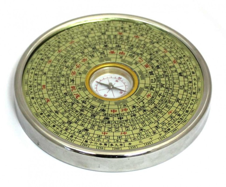 888101-11 Компас металлический в упаковке (d=13 см)